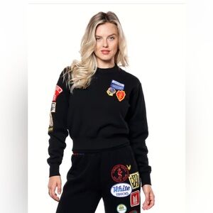 Riley Sweatshirt with Patches